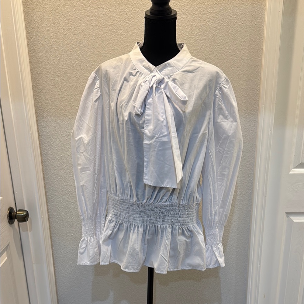 Elegant White Women's Top